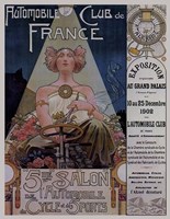 Poster Livemont 1902 Car Dion Bouton Fine Art Print