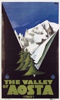 The Valley of Aosta Fine Art Print