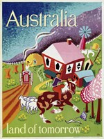 Australia Land of Tomorrow Fine Art Print