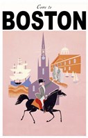 Come to Boston Fine Art Print