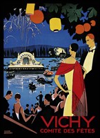 Vichy Comite Des Fetes Fine Art Print