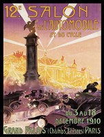 Grand Palais Paris 1910 Fine Art Print