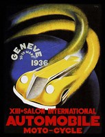 Automobile Geneve 1936 Fine Art Print
