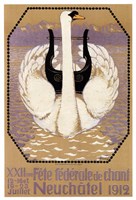 Fete Federale de Chant 1912 Fine Art Print