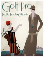 Golf Pro Fine Art Print