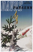 Davos Parsenn Fine Art Print