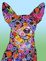 Flowers Minpin Fine Art Print