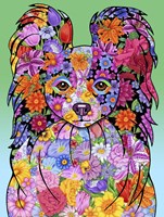 Flowers Papillon Fine Art Print