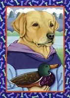 Lab Duck Fine Art Print