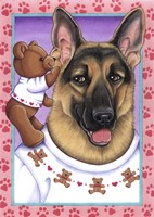 Shepherd Teddybear Fine Art Print