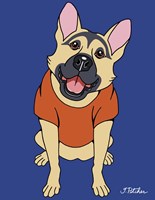 German Shepherd Fine Art Print