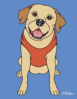 Labrador Yellow Fine Art Print