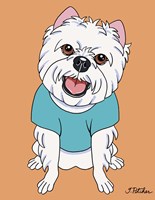 West Highland Terrier Fine Art Print