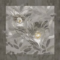 Platinum Feathers Fine Art Print
