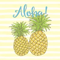 Pineapple Aloha Fine Art Print