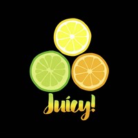 Juicy black Fine Art Print