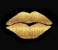 Gold Leaf Kiss Fine Art Print