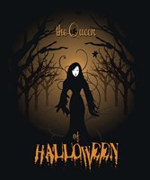 Queen Of Halloween Fine Art Print