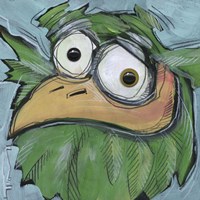 Square Bird 6b Fine Art Print