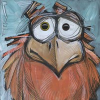 Square Bird 8b Fine Art Print