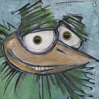 Square Bird 13b Fine Art Print