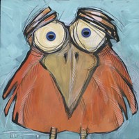 Square Bird 22B Fine Art Print