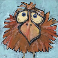Square Bird 24B Fine Art Print