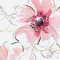 Simply Pink III Framed Print