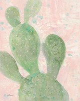 Cactus Panel I Framed Print