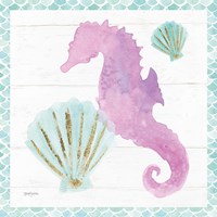 Mermaid Friends VI Fine Art Print