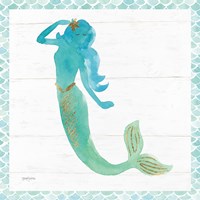 Mermaid Friends IV Fine Art Print