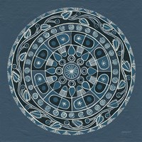 Adire IV Cream Fine Art Print