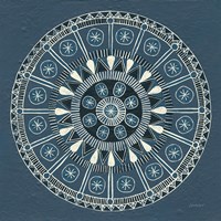 Adire III v2 Cream Fine Art Print