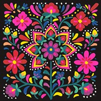 Floral Fiesta III Fine Art Print