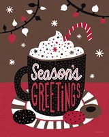 Christmas Cocoa Dark Fine Art Print