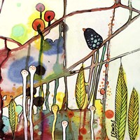 Oiseau Noir Fine Art Print