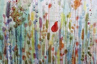 Une Ame Dans Le Jardin Fine Art Print