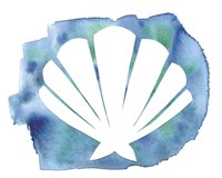 Watercolor Sea Shell Fine Art Print