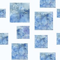 Square Pattern on White Fine Art Print