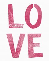 Love Pink Fine Art Print