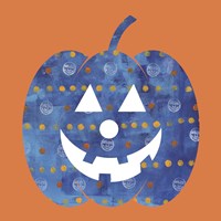 Blue Pumpkin Fine Art Print