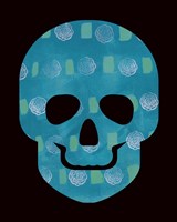 Blue Skull Fine Art Print