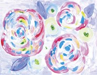 Rainbow Roses Fine Art Print