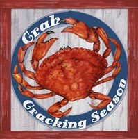 Fresh Crab Sign 1 Fine Art Print
