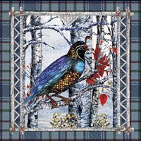 Birch Frame Plaid-Partridge Fine Art Print