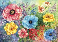 Floral Garden Fine Art Print