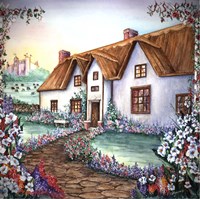 English Cottage Fine Art Print
