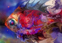 Beautiful Red Fish Fine Art Print