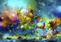 Coral Reef Emerald Fine Art Print