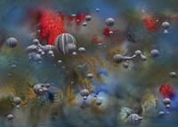 Structure Grey Fine Art Print